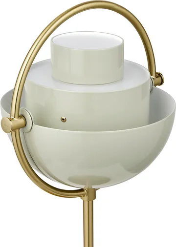 Multi-Lite portabel lampa - Pastel gray-brass - GUBI