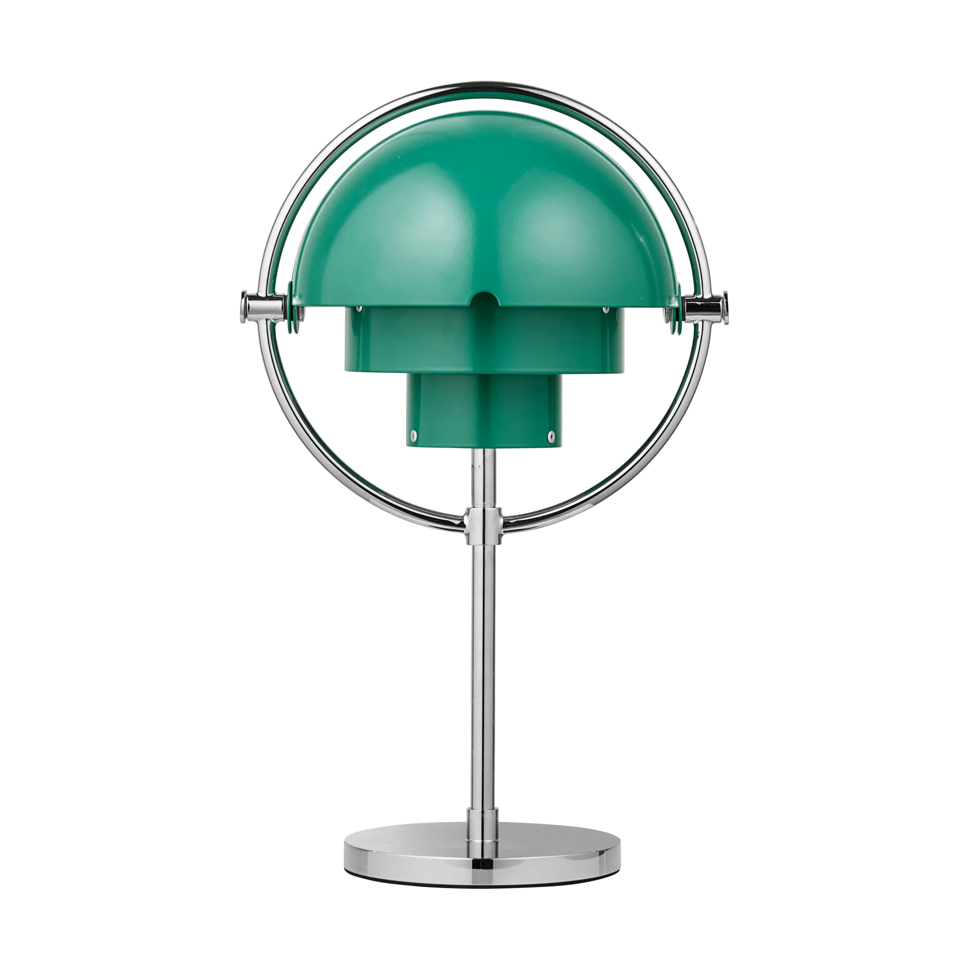 Multi-Lite portabel lampa, Teal green-chrome GUBI