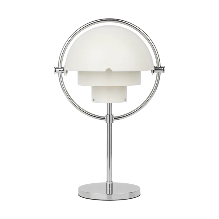 Multi-Lite portabel lampa - White semi matt-chrome - GUBI