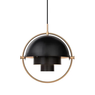 Multi-Lite taklampa - mässing-kolsvart - GUBI