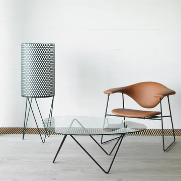 Pedrera PD2 golvlampa - Black - GUBI