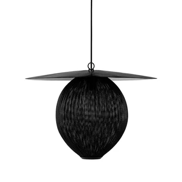 Satellite taklampa large Ø27 cm - midnight black (svart) - GUBI
