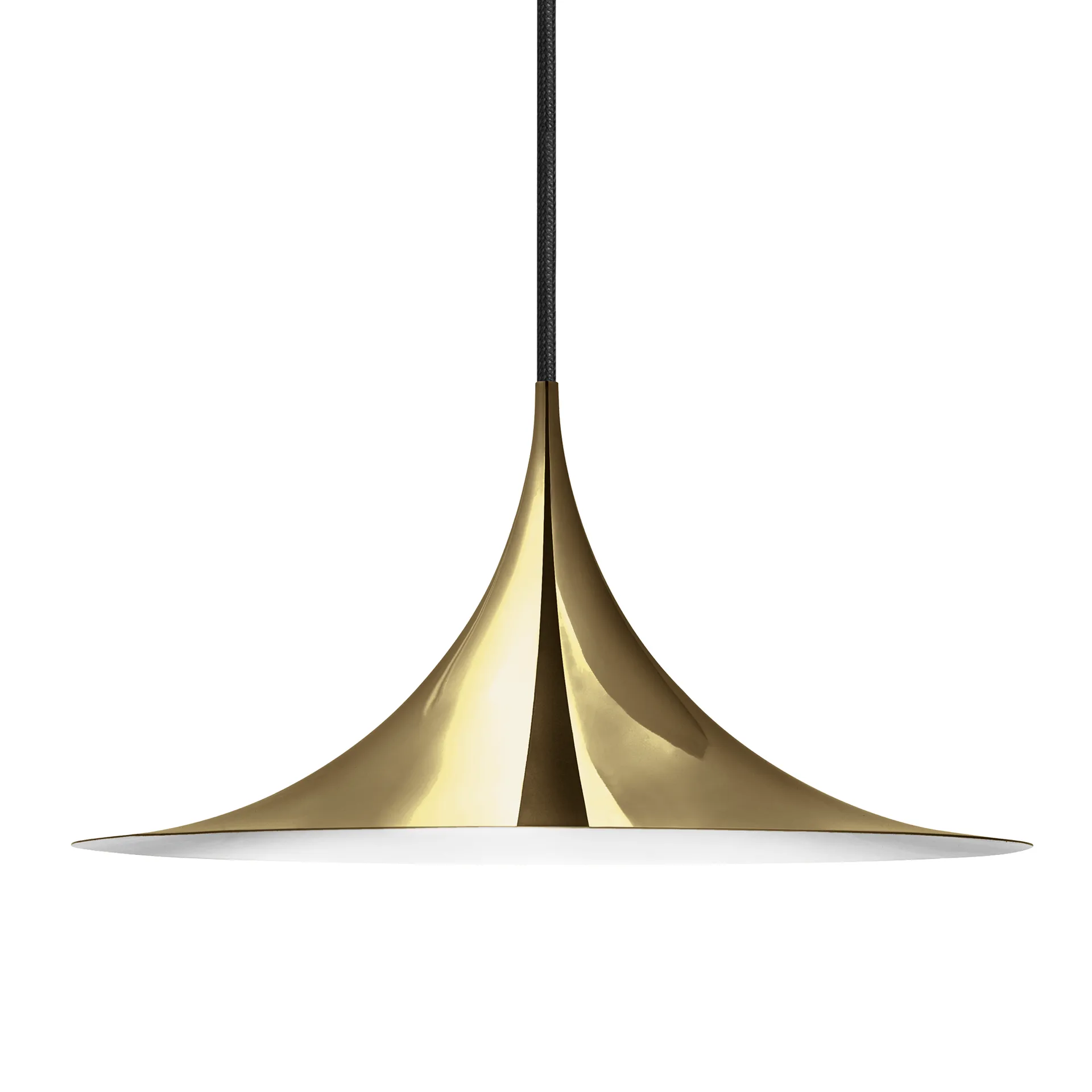 Semi pendel Ø30 cm, Polished brass GUBI