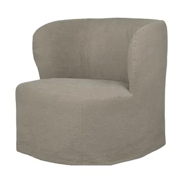 Stay Slipcover loungestol - Linen Flax 0024, large - GUBI