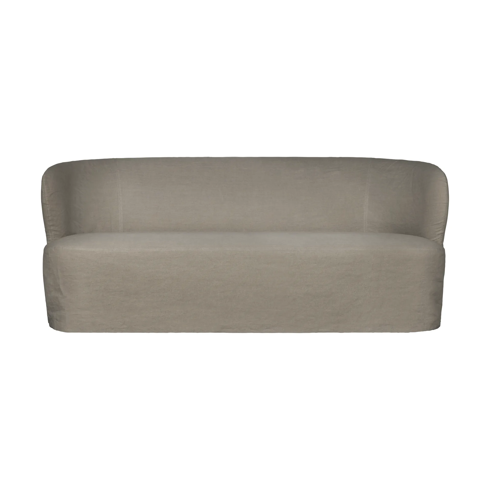 Stay Slipcover soffa, Linen Flax 0024, 190x95 cm, 2,5-sits GUBI