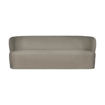 Stay Slipcover soffa - Linen Flax 0024, 220x95 cm, 3-sits - GUBI