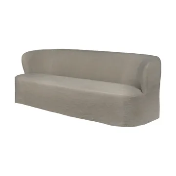 Stay Slipcover soffa - Linen Flax 0024, 220x95 cm, 3-sits - GUBI