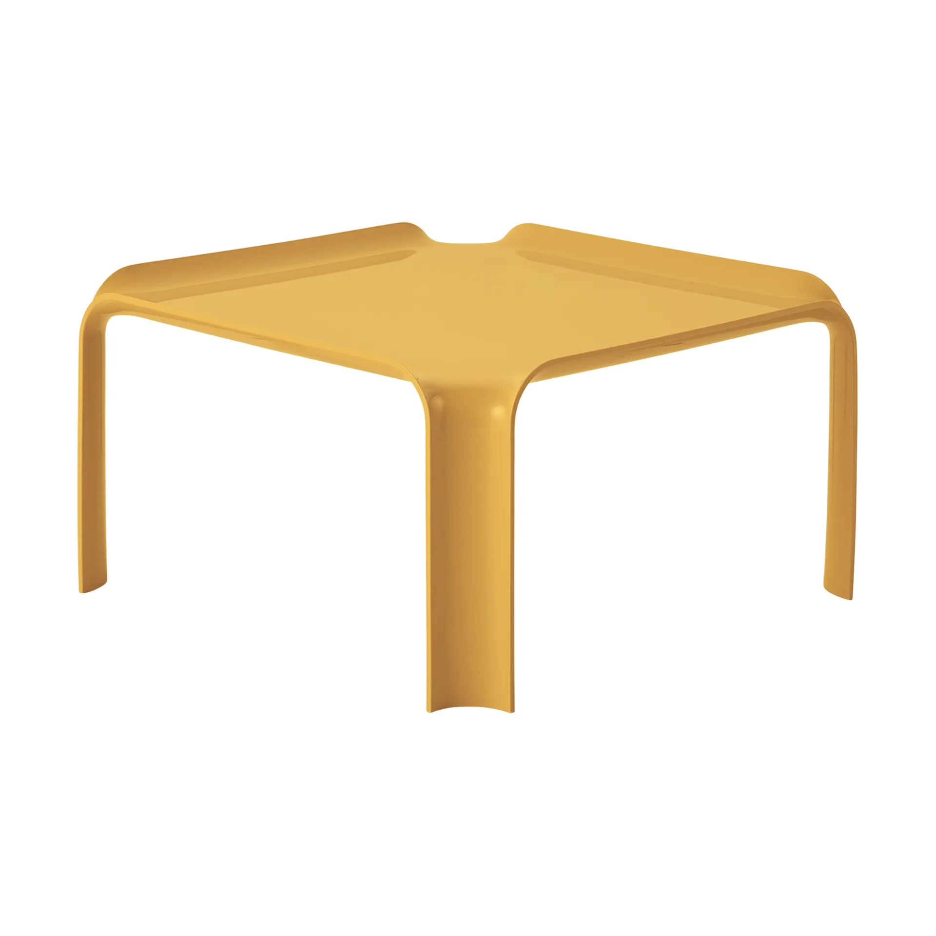 T877 sidobord, Honey gold, 50x50x27 cm GUBI