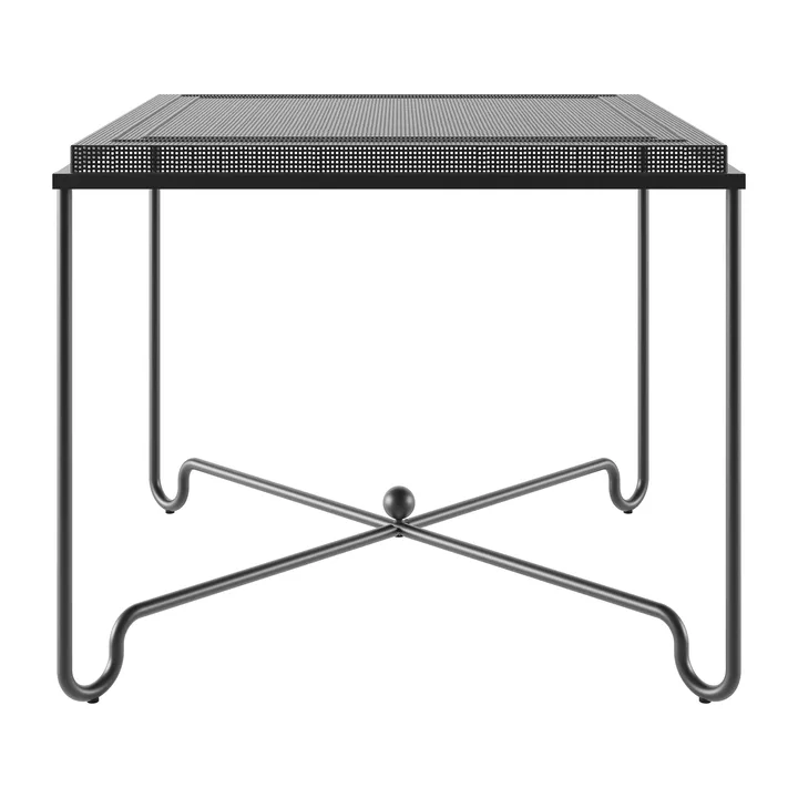 Tropique bord 90x90x75 cm - Classic black - GUBI