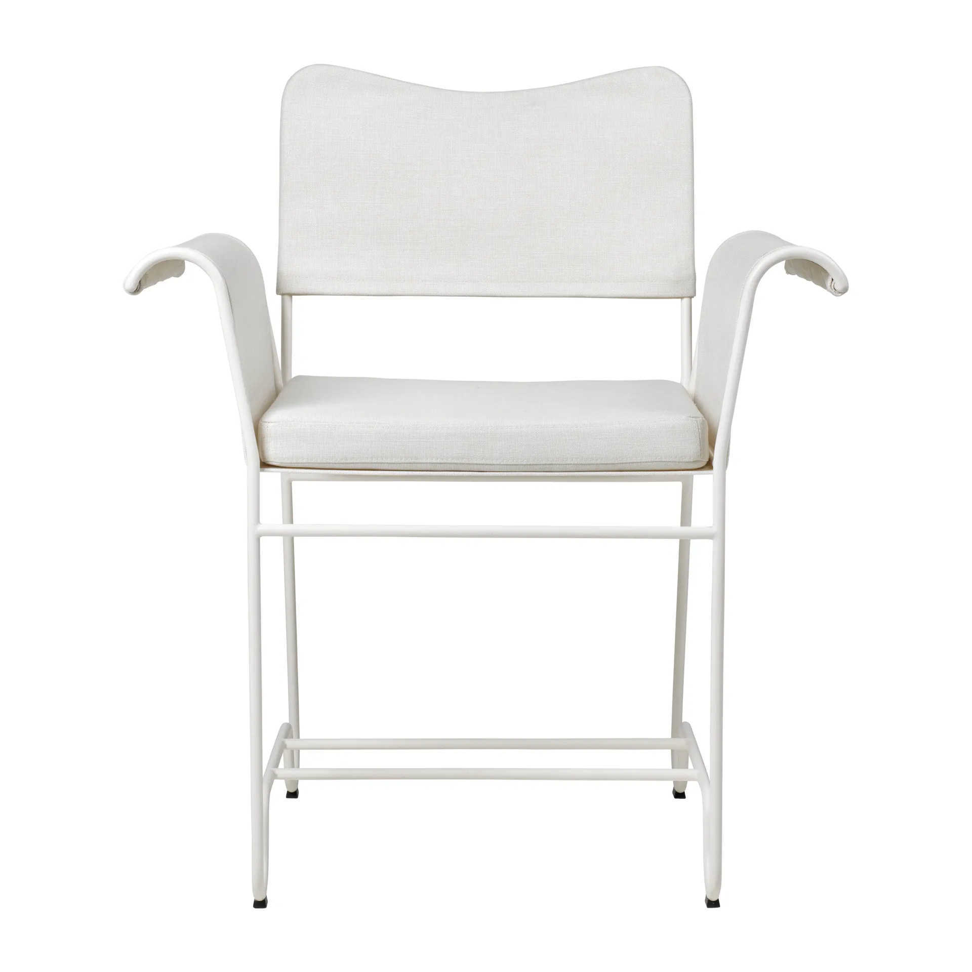 Tropique karmstol, White semi matt-Leslie 06 GUBI