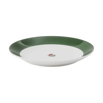 JULIANA tallrik - Röd, u bräm, Ø18 cm - Gustafsbergs Porslinsfabrik