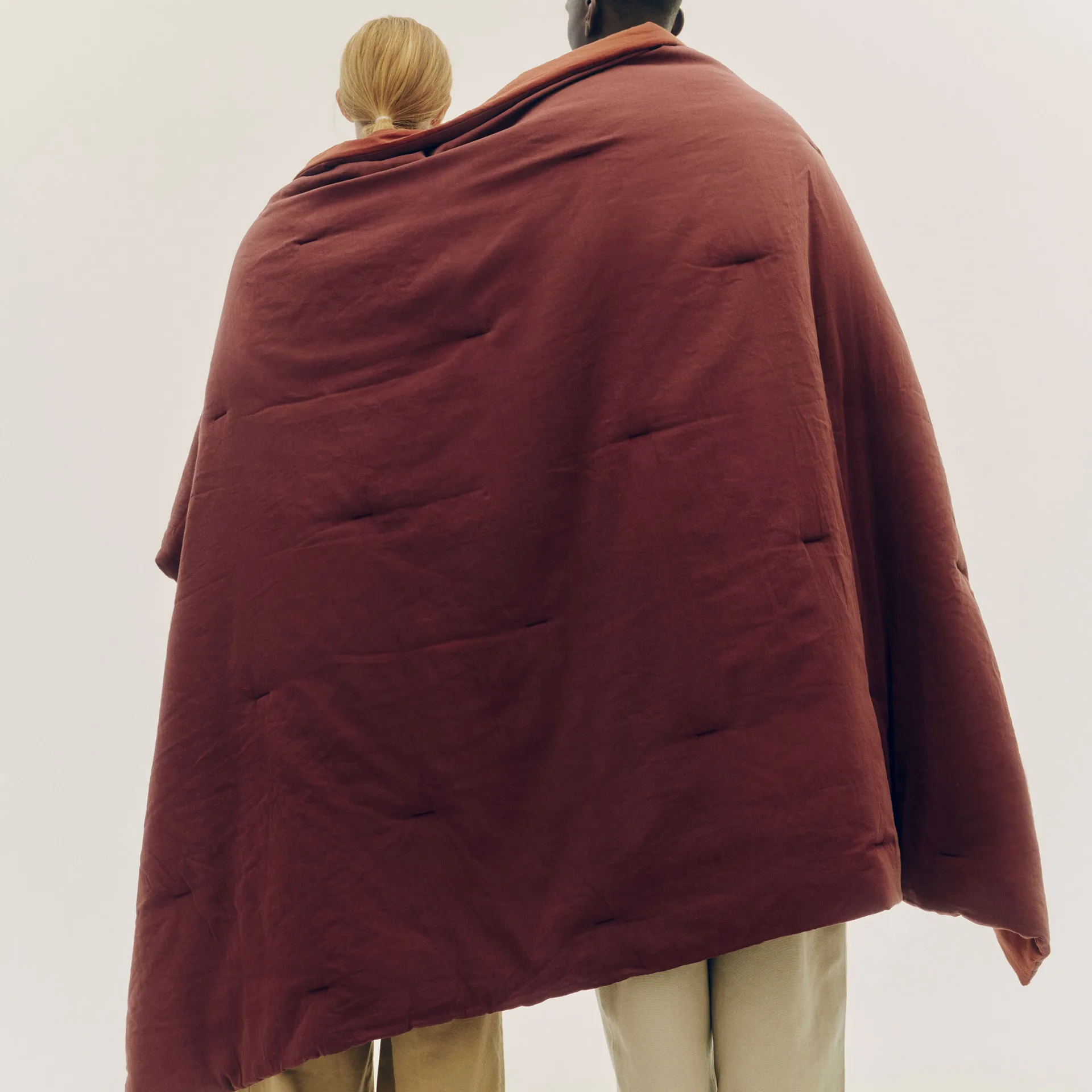 Air Quilt filt, Iron red, 140x200 cm HAY
