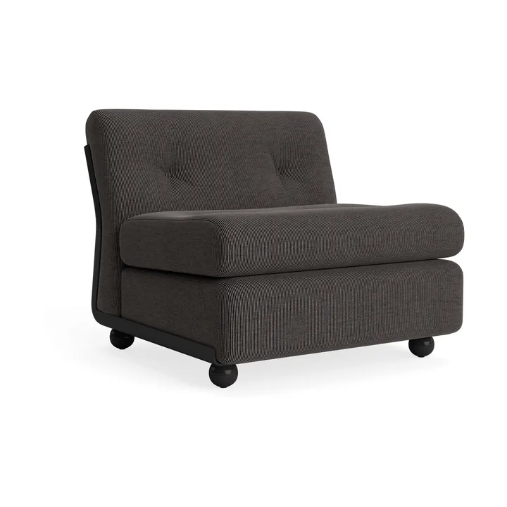 Amanta soffmodul - Anthracite-yuma 1010, 1-sits/fåtölj - HAY