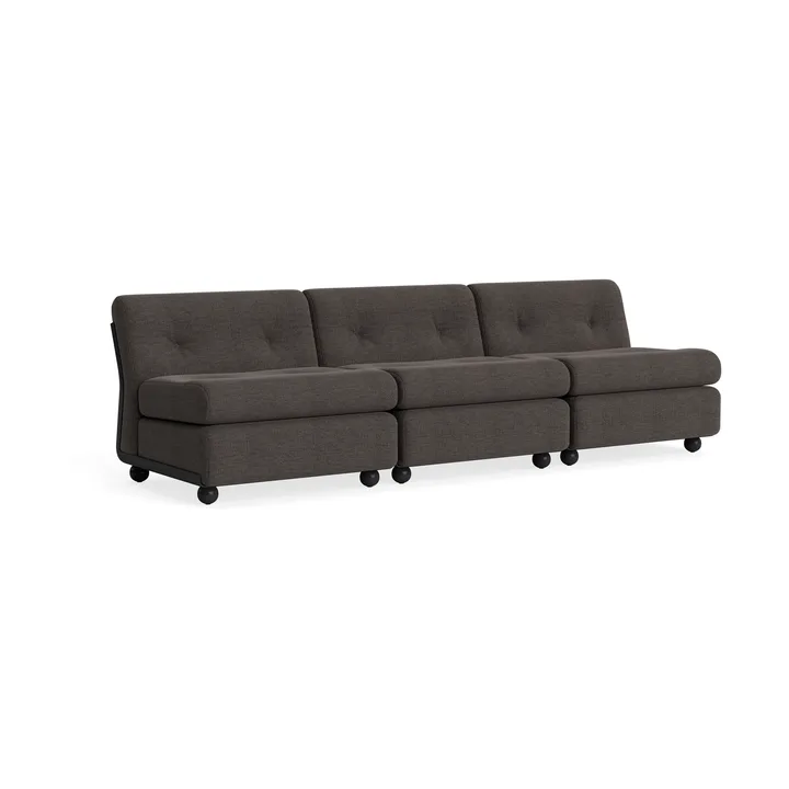 Amanta soffmodul - Anthracite-yuma 1010, 3-sits - HAY