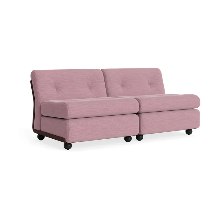 Amanta soffmodul - Burgundy red-yuma 1851, 2-sits - HAY