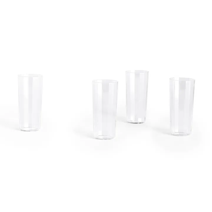 Angle dricksglas 4-pack - Tall 13 cm - HAY