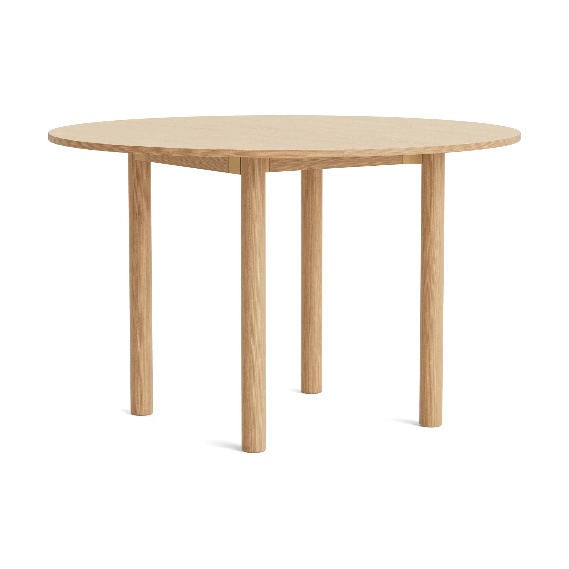 Annex Round matbord, Lackerad ek, Ø120 cm HAY