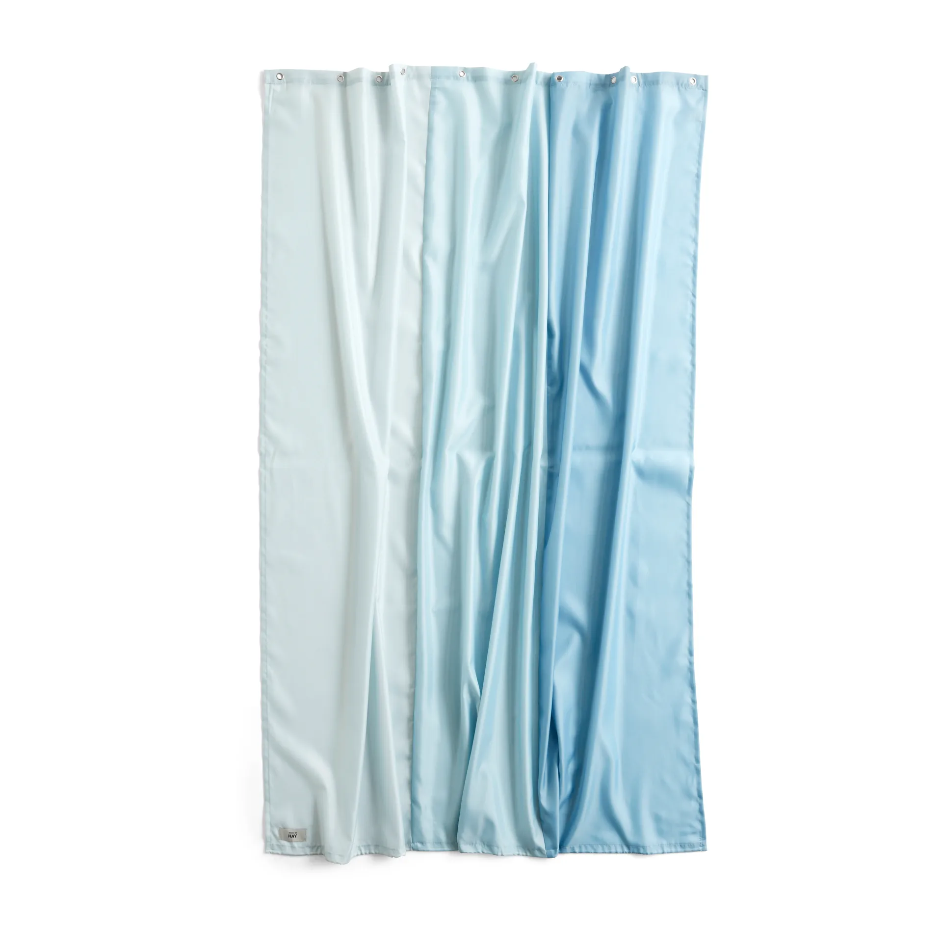 Aquarelle Vertical duschdraperi 180x200 cm, Ice blue HAY