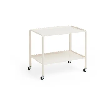 Arcs Trolley Low serveringsvagn - Eggshell - HAY