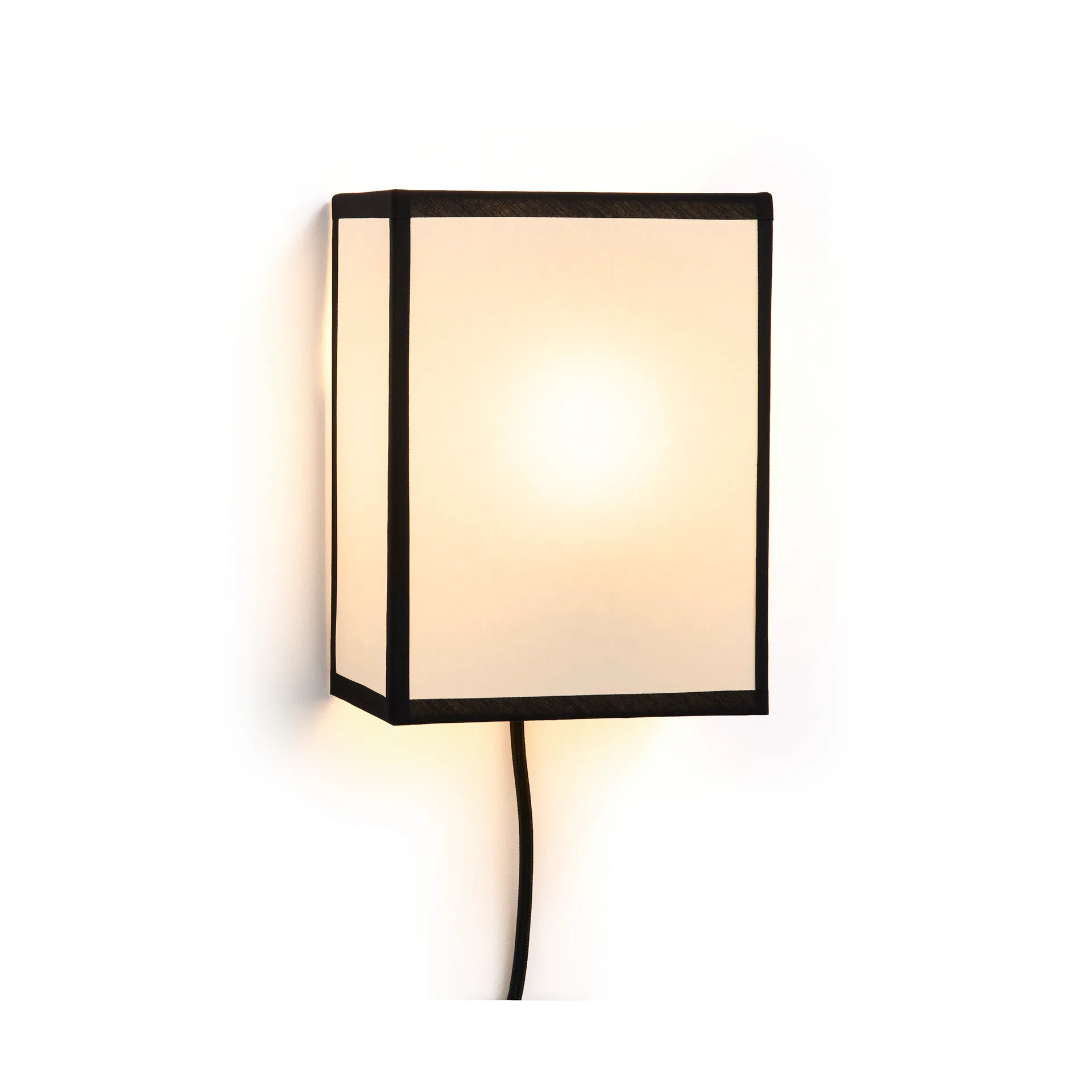 Ava Square vägglampa, White HAY
