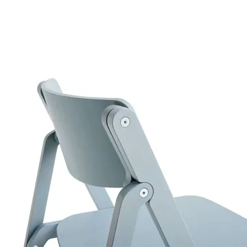 Backflip Chair stol - Cloud blue lackerad bok - HAY