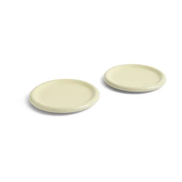 Barro tallrik - Pistachio, Ø24 cm 2-pack - HAY