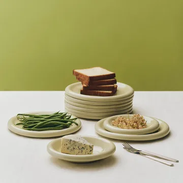 Barro tallrik - Pistachio, Ø24 cm 2-pack - HAY