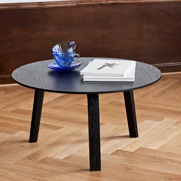 Bella soffbord - Black oak, Ø60x32 cm - HAY