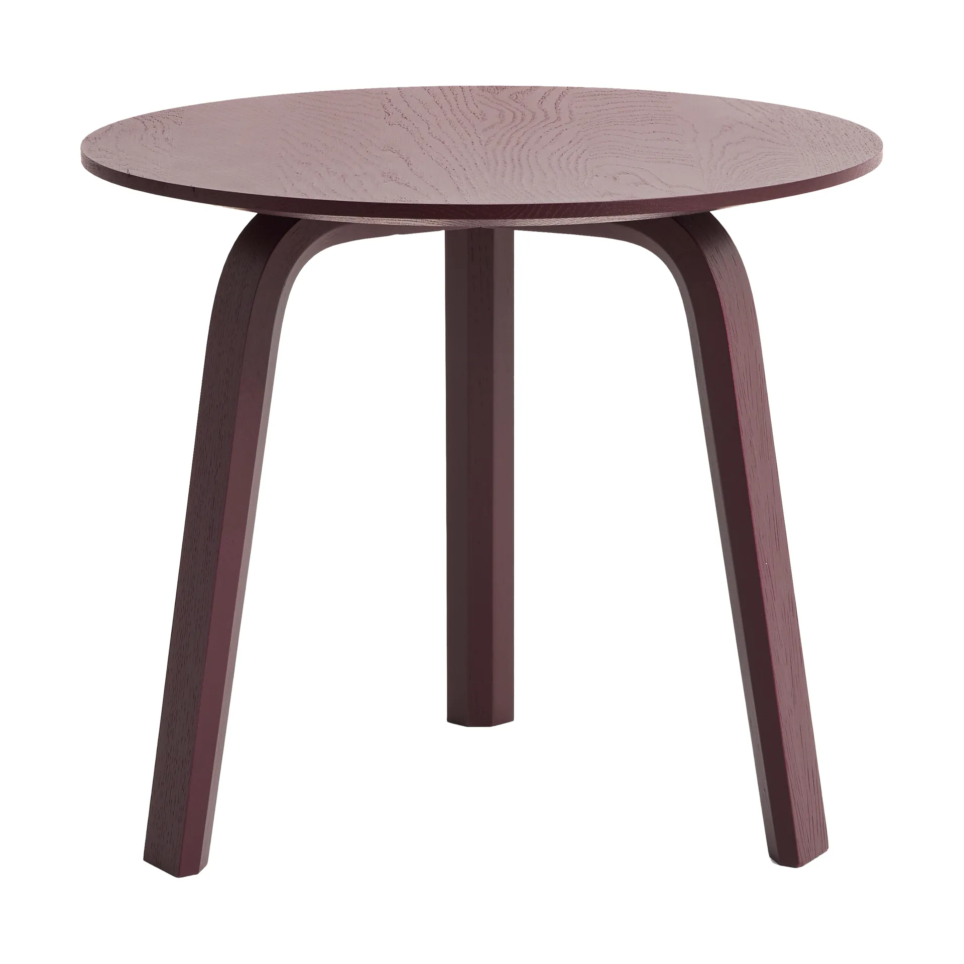 Bella soffbord, Dark bordeaux, Ø45x39 cm HAY