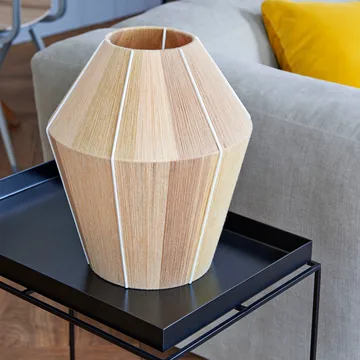 Bonbon 320 bordslampa - yellow melange, inkl. kabelset - HAY