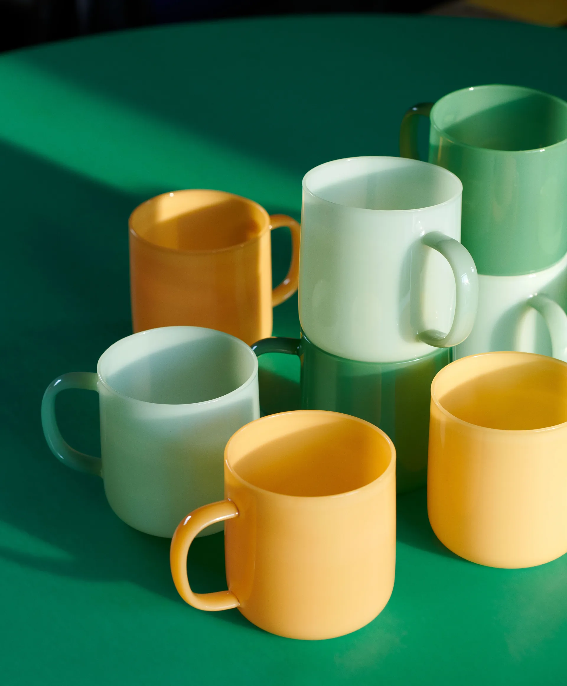 Borosilicate mugg 30 cl 2-pack, Jade green HAY