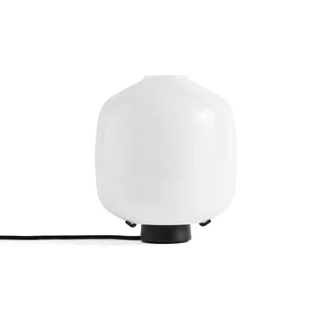 Buoy bordslampa Ø20 cm - Opal glass-soft black - HAY