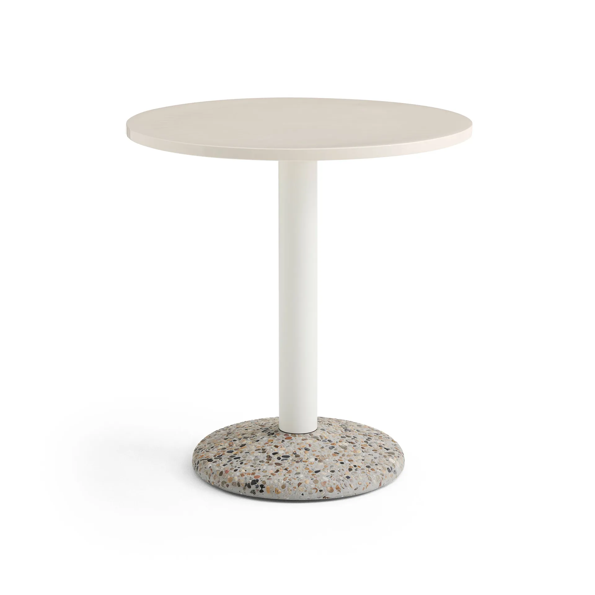Ceramic Table bord Ø70 cm, Warm white HAY