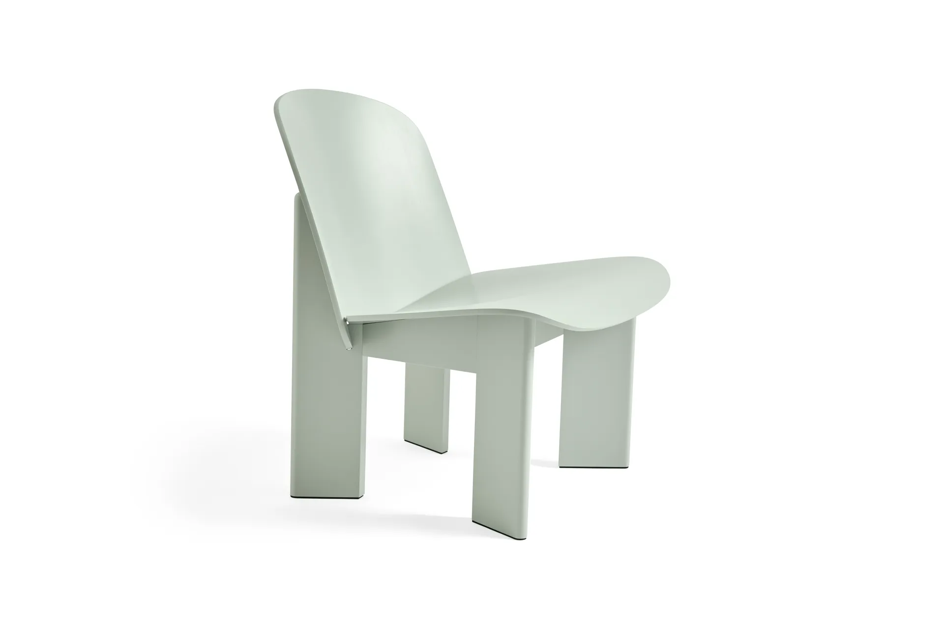 Chisel lounge chair, Eucalyptus lackad bok HAY