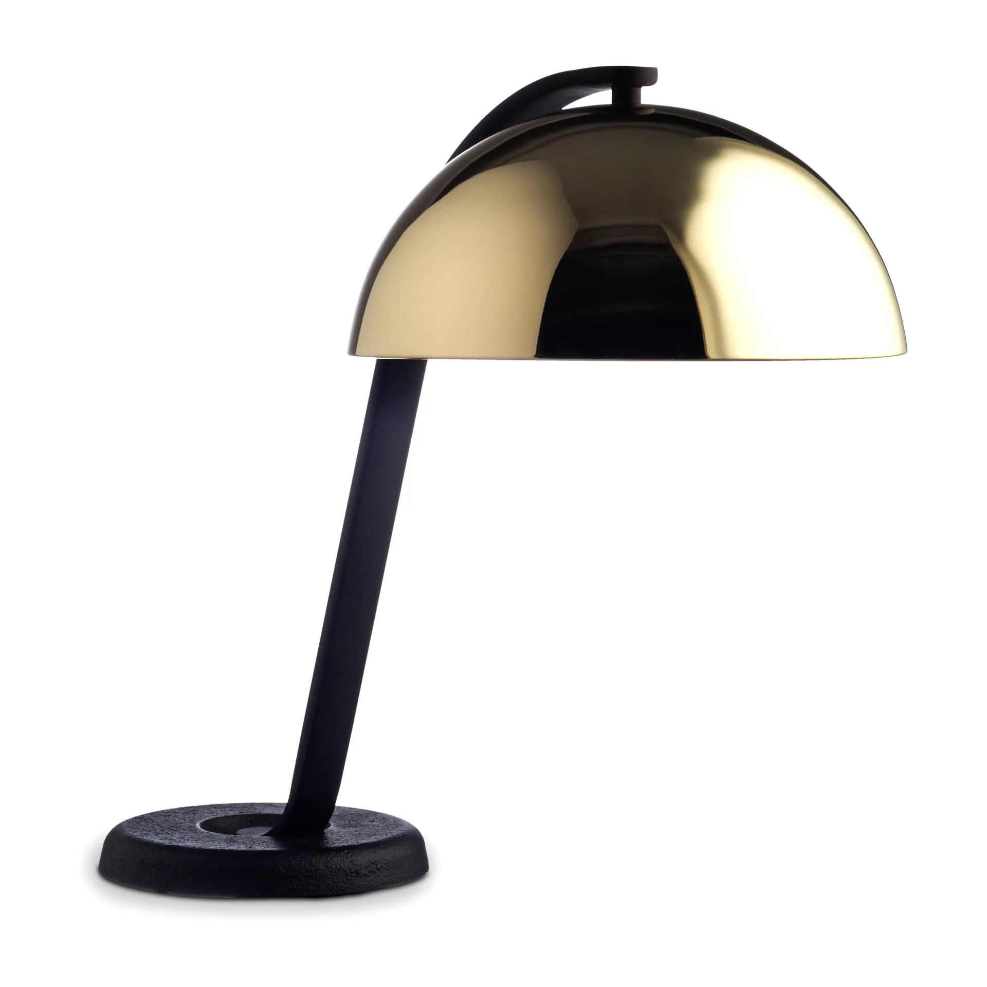 Cloche bordslampa, Polished brass HAY