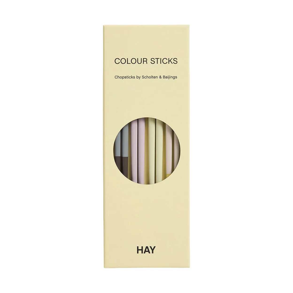 Colour ätpinnar 4-pack, Pastel HAY