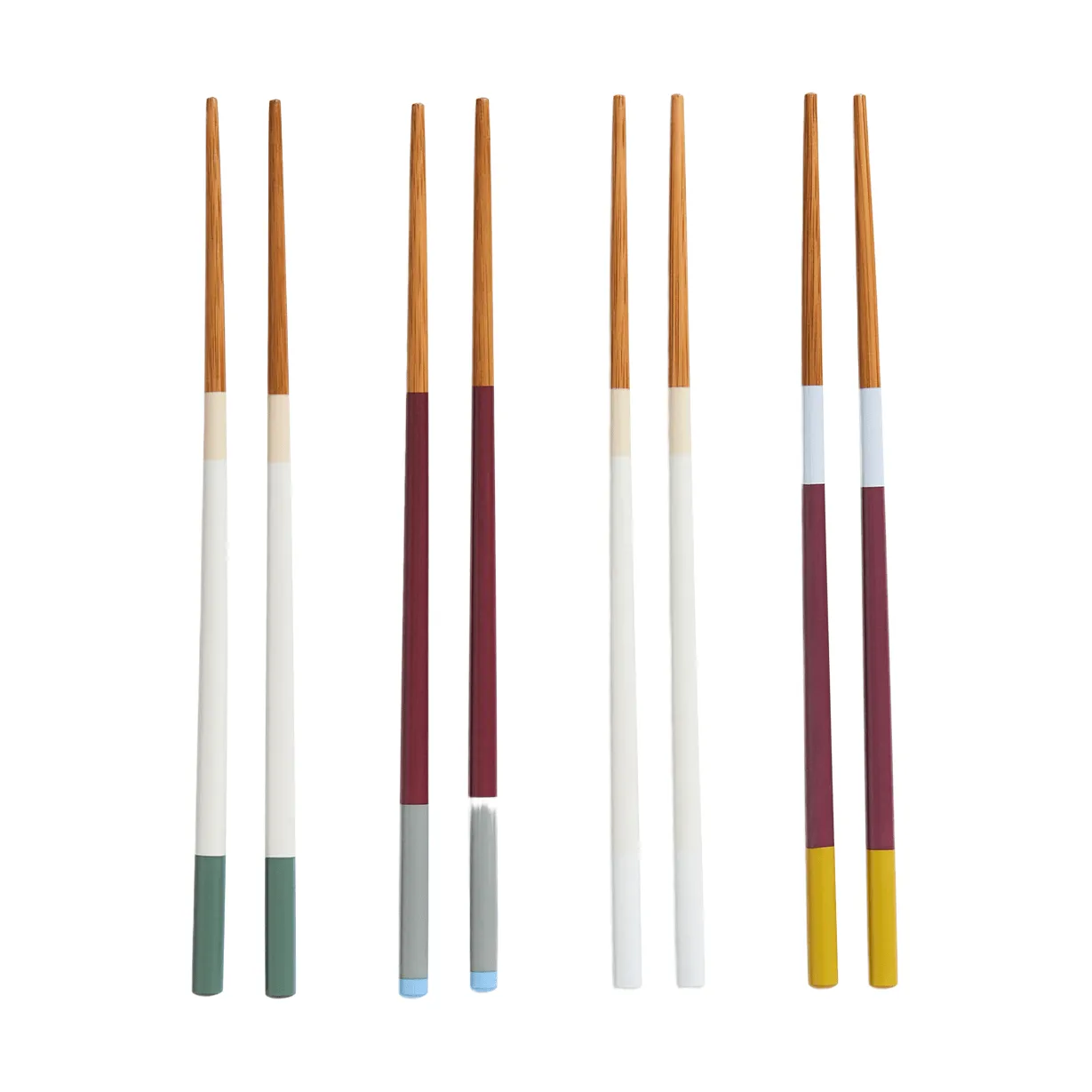 Colour ätpinnar 4-pack, Subtle HAY