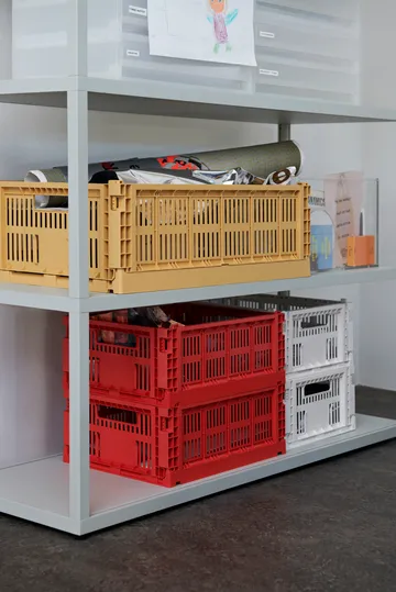 Colour Crate M 26,5x34,5 cm - Off-white - HAY