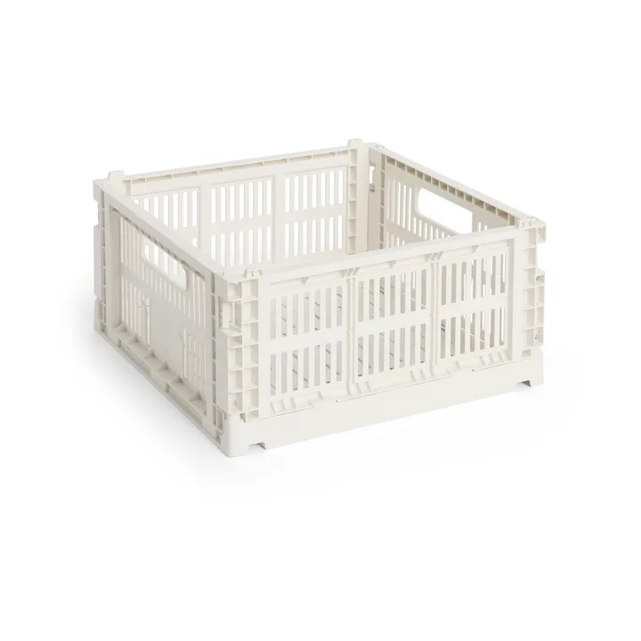 Colour Crate M Square 29,5x29,5 cm - Off white - HAY