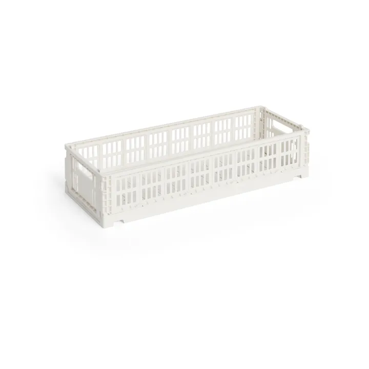 Colour Crate Mini Oblong 13x34,5 cm - Off white - HAY