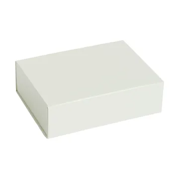 Colour Storage XS låda med lock 16,5x22,5 cm - Chalk white - HAY