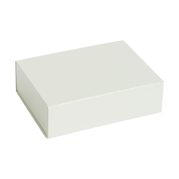 Colour Storage XS låda med lock 16,5x22,5 cm - Chalk white - HAY
