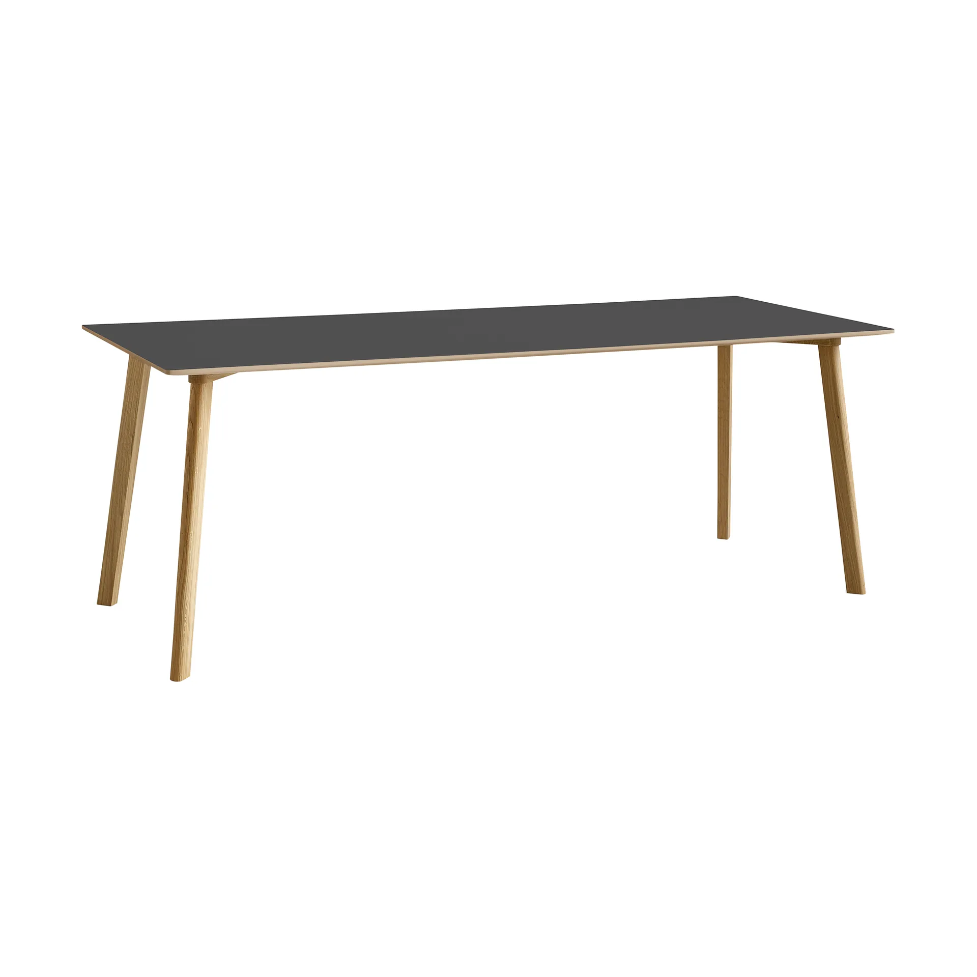 CPH210 Deux 2.0 bord 75x200 cm, Stone grey-lacquered oak HAY