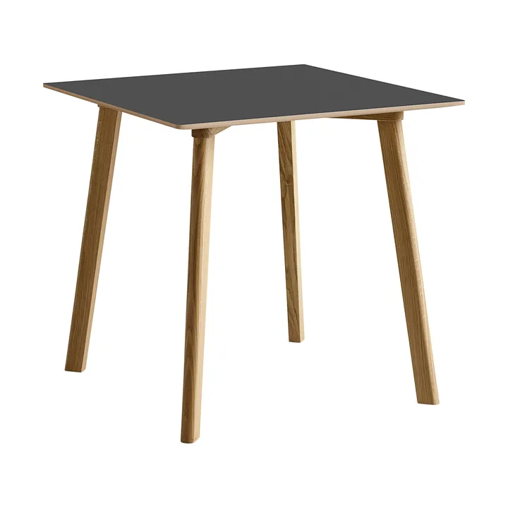 CPH210 Deux 2.0 bord 75x75 cm - Stone grey-lacquered oak - HAY