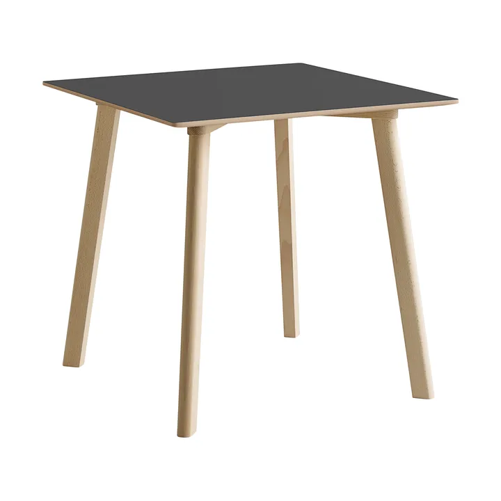 CPH210 Deux 2.0 bord 75x75 cm - Stone grey-untreated beech - HAY