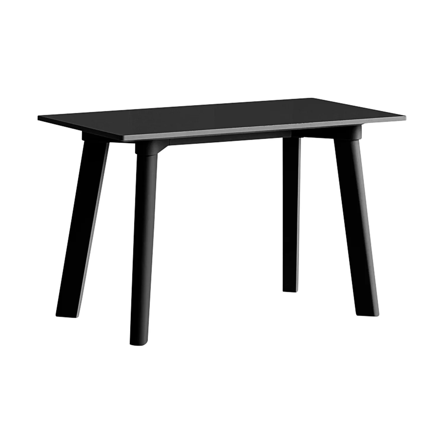 CPH215 Deux 2.0 bänk 75 cm, Black laminate-lacquered beech HAY