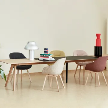CPH30 Extendable matbord 200 cm - black, såpat ekstativ - HAY