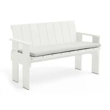 Crate Dining Bench bänk lackad furu - White - HAY