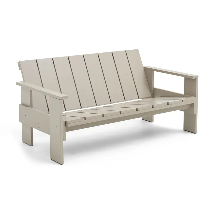Crate Lounge soffa lackad furu - London fog - HAY