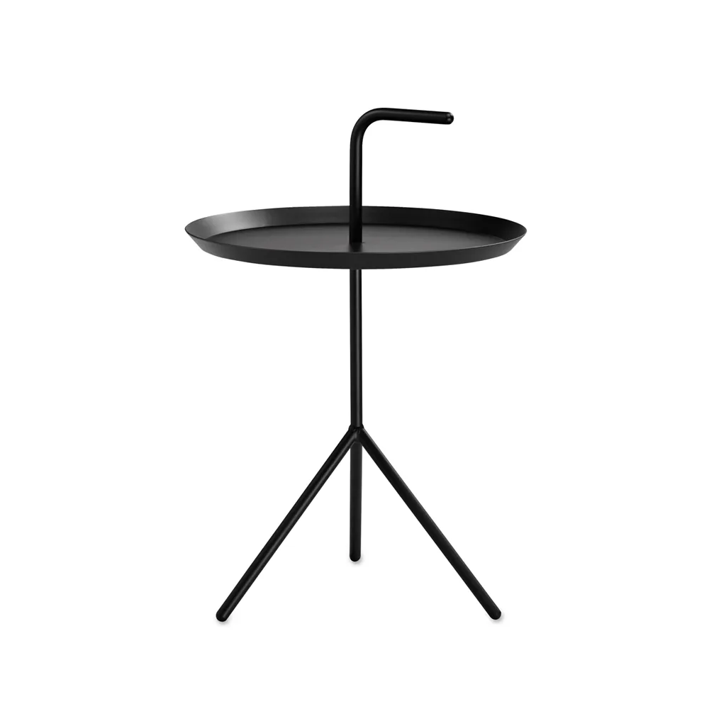 DLM sidobord XL Ø48 cm, Black HAY